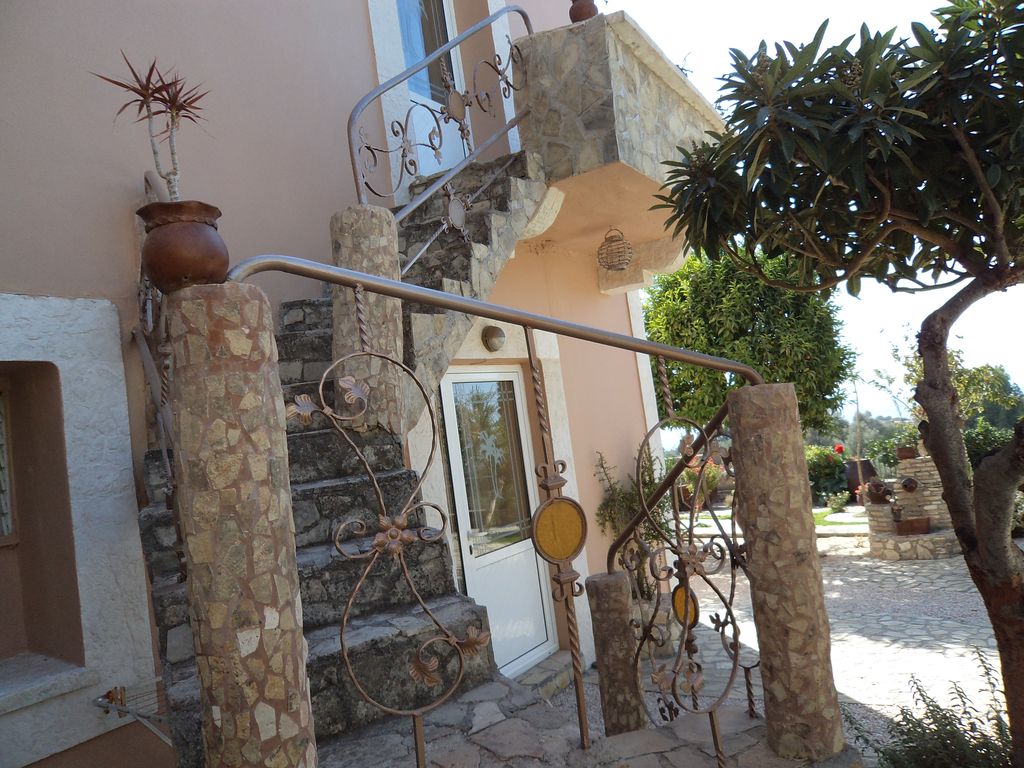 picture villa petra outdoor steps